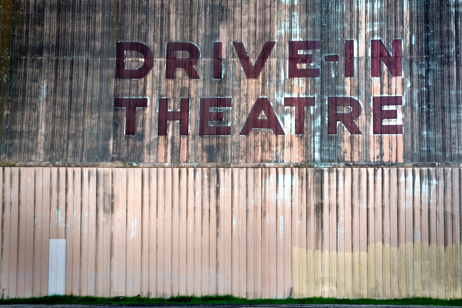 Drive-In Theatre signage non wall